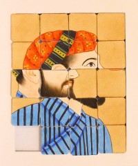 Amjad Ali Talpur, 5 x 6 Inch, Goauche On Wasli, Figurative Painting, AC-AAT-002